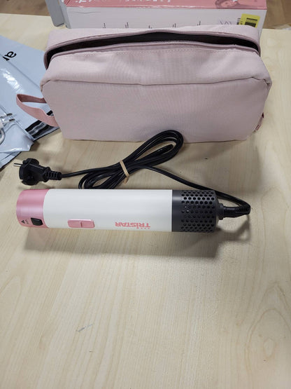 321247 - TRISTAR Airstyler HD-2470, mjet stilimi 5-në-1, 5 aksesorë, motor DC, 1000W, 3 cilësime nxehtësie, kabllo që rrotullohet 360°, çantë ruajtjeje