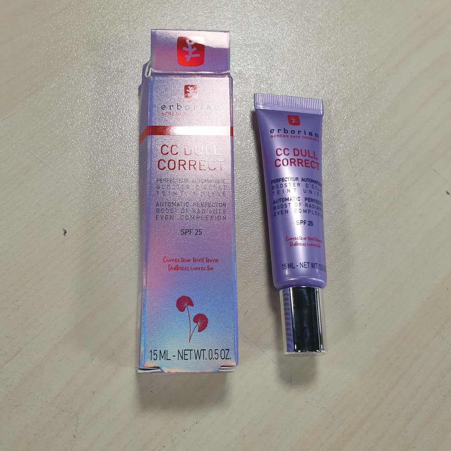 321372 - Erborian CC Dull Correct - Krem Ditor Balancues për Lëkurë të Pakëndshme, 15 ml
