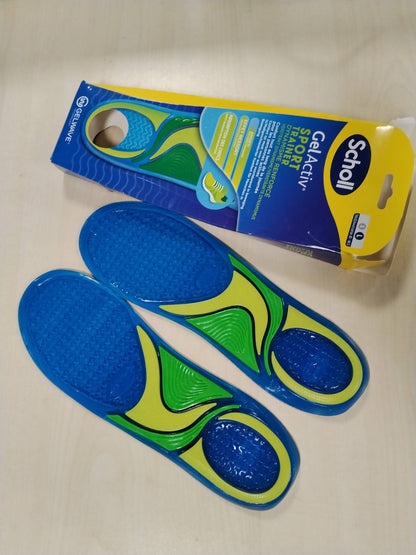 321524 - DR. SCHOLL Shollat e brendshme GelActiv Sport për meshkuj, Madhësitë 40 deri në 46.5, Material: GelWave, Absorbim super i goditjeve, Rehati optimale për aktivitete intensive