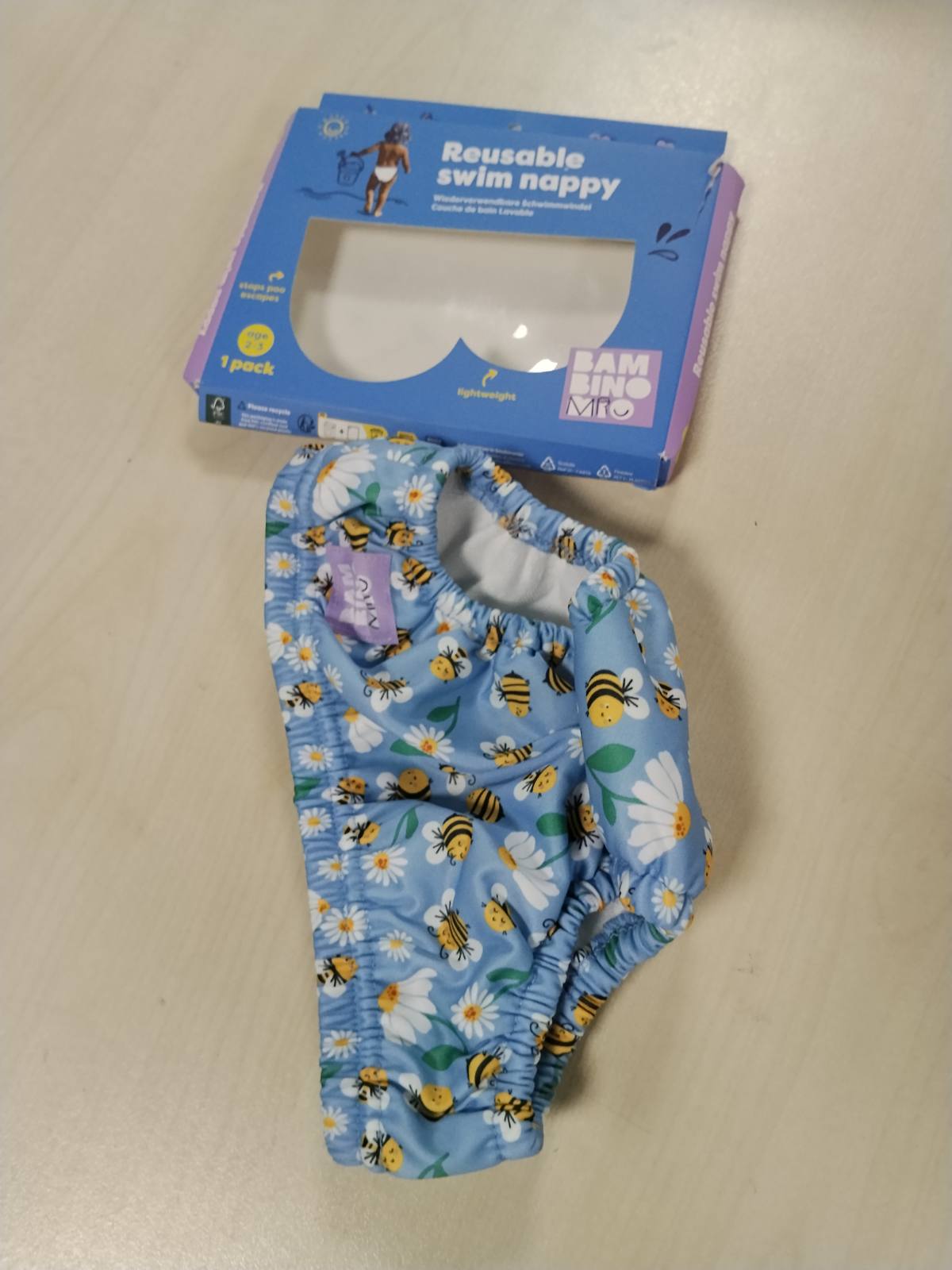 321658 - RROBA BANJE Bambino Mio prej Pambuku të Ripërdorshëm 2-3 Vjeç