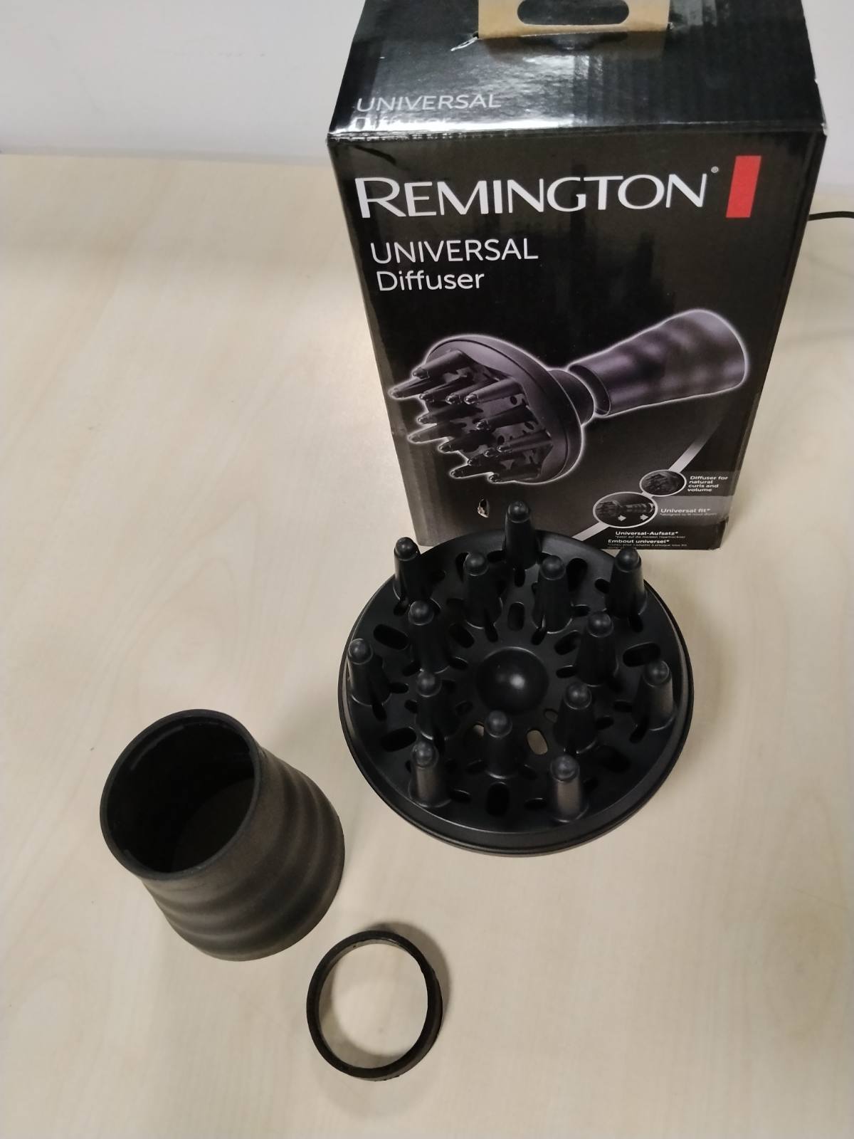 321828 - REMINGTON - Difuzues Universal për Tharëse Flokësh D52DU, me adaptor silikoni, për kaçurrela/flokë të valëzuar