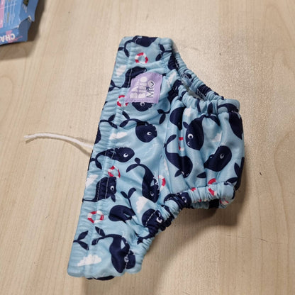 321864 - BAMBINO MIO Rroba banje e papërshkueshme nga rrjedhjet, Foleja e balenave, mesatare (6-12 muaj/7-9 kg)