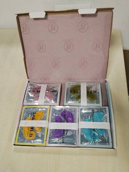 321955 - BLOOMORA Mbrojtëse për Sy të Përziera, 30 palë, me Niacinamidë dhe Acid Hialuronik, heqje e rrathëve të errët