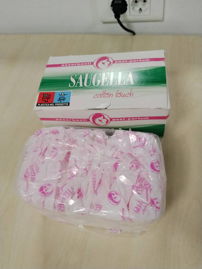 321976 - SAUGELLA Peceta Sanitare Pas Lindjes Cotton Touch, Antibakteriale, 10 copë