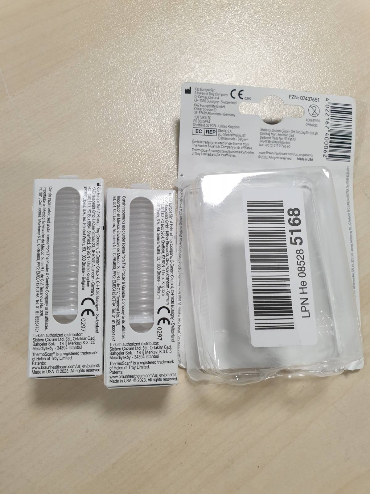 322066 - BRAUN Kapakë Higjienike ThermoScan, 40 copë, Të pajtueshme me termometrat e veshit Braun ThermoScan, LF40