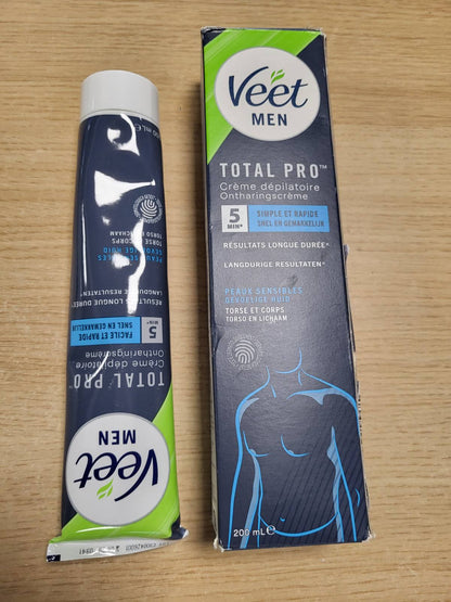 322124 - VEET MEN - Krem për heqjen e qimeve për meshkuj - Lëkurë e ndjeshme - 200 ml