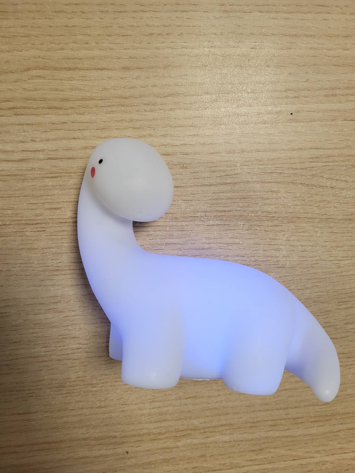322146 - INNOVAGOODS Llambë Nate LIGHTOSAURUS, Dritë LED Shumëngjyrëshe për Fëmijë, 13 x 12 x 8 cm