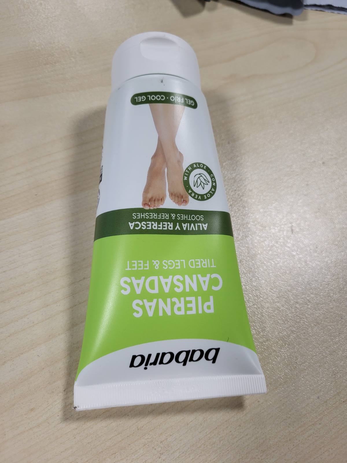 322169 - BABARIA - Xhel Ftohës për Këmbë të Lodhura, 150ml, Krem Anti-inflamator me Aloe Vera