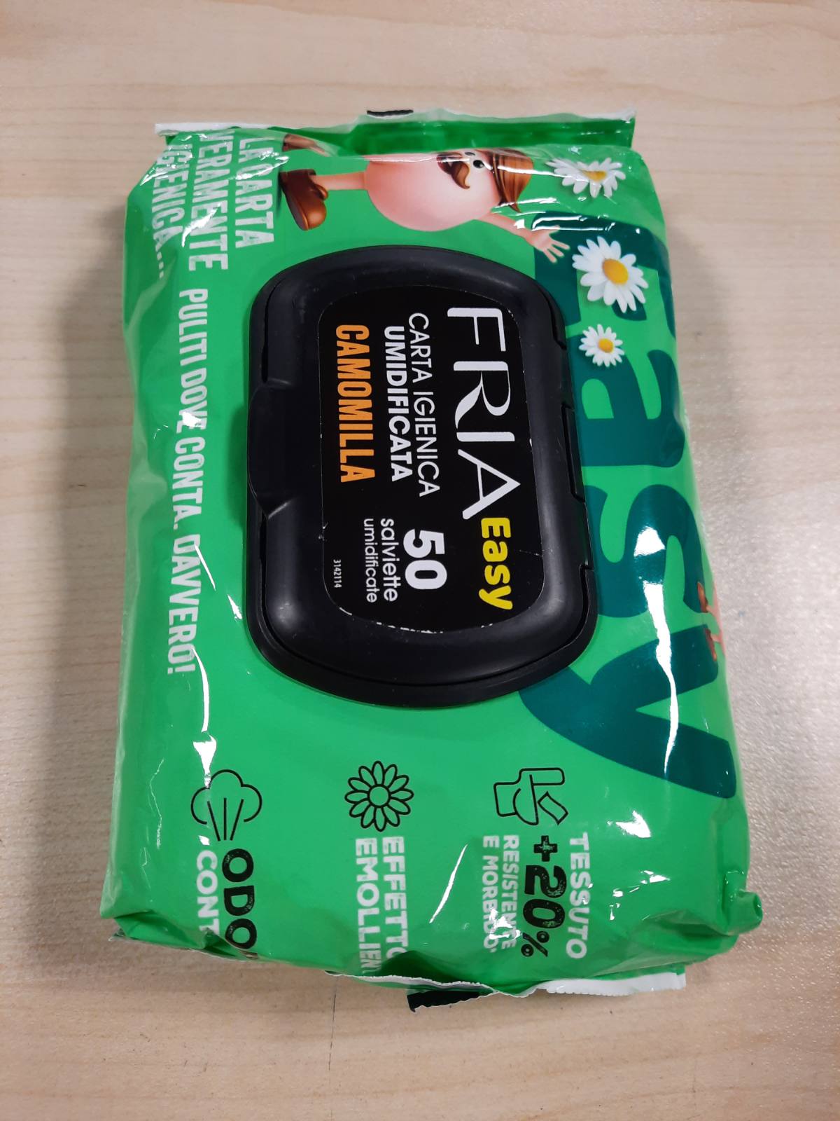 322181 - FRIA, Letër higjienike Easy Moist - 50 peceta