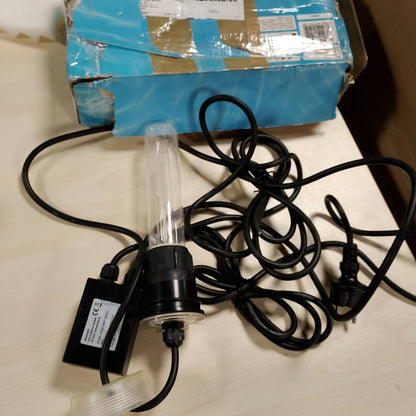 322214 - STEINBACH Sistemi i Dezinfektimit UV 18 W – 040511 – Dezinfektim Pishine UVC deri në 20,000 l – Lidhje Ø 32/38 mm – 230 V