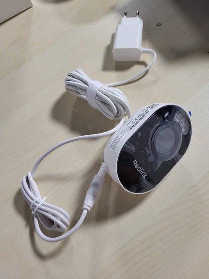 322263 - REOLINK Kamerë Mbikëqyrjeje e Jashtme Lumus-2K 4MP, WiFi 2.4/5GHz, zbulim i mençur, alarme të menjëhershme, bisedë dypalëshe, e bardhë