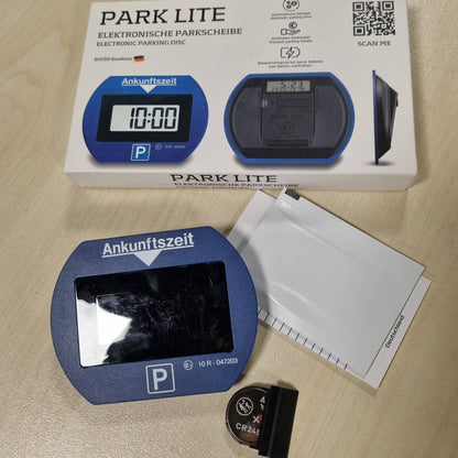 322460 - NEEDIT PARK DISK PARKIMI ELEKTRONIK PARK LITE, automatik elektrik, miratim nga Autoriteti Federal i Transportit Motorik, orë parkimi dixhitale me 2 ekrane