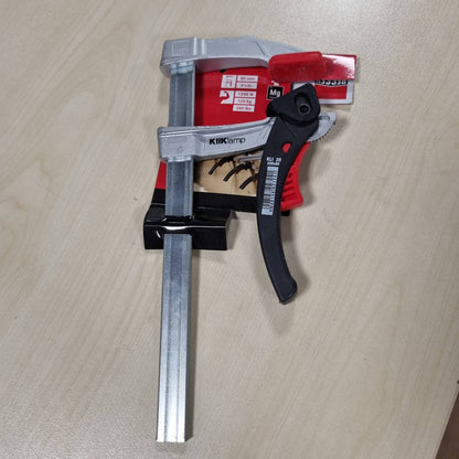 322501 - BESSEY KliKlamp KLI 200/80, diapazoni i shtrëngimit 200 mm, arritja 80 mm, nofulla të qëndrueshme, pesha 0.32 kg