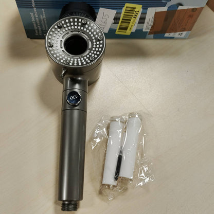 322655 - Kokë dushi Blendura me filtër, 5 modele spërkatjeje, kokë dushi që kursen ujë me filtrim të baktereve dhe metaleve të rënda