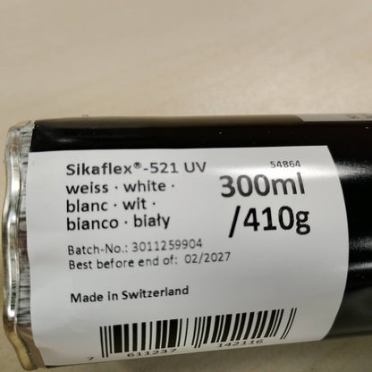 322676 - SIKA - Mastic-colle shumëpërdorimësh - Sikaflex 521 UV - Blanc - 300ml