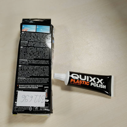 322696 - QUIXX Set për heqjen e gërvishtjeve akrilike, 50 g, për riparimin e gërvishtjeve në sipërfaqet akrilike dhe pleksiglasi, përdorim i gjithanshëm, efekt superior falë teknologjisë PD