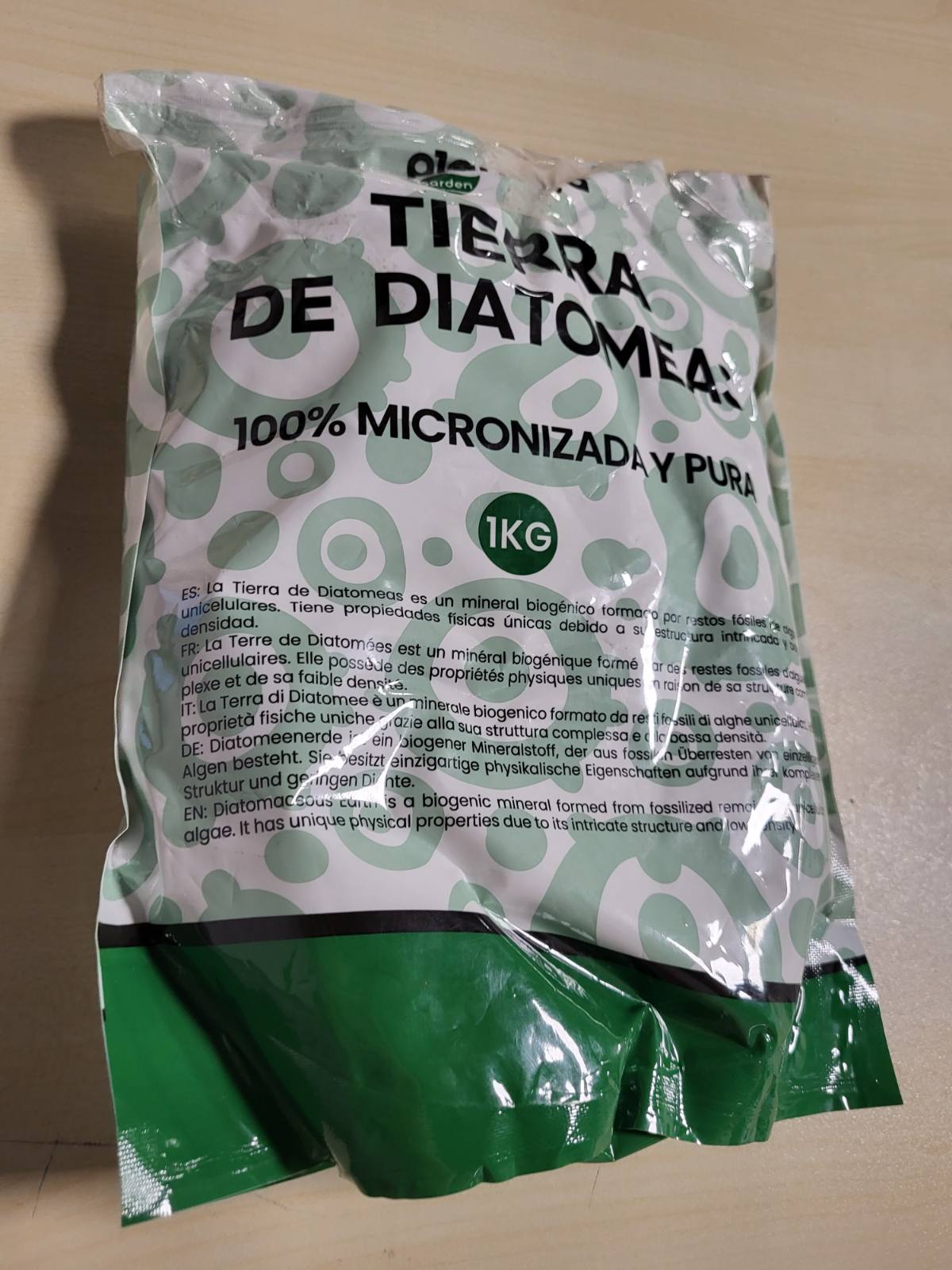 322712 - PLANTAWA Sprej Diatomaceous Earth 1 kg, 100% Natyral, i pakalcinuar, i bardhë, Buburrec, Plesht shtrati, Insekticid Natyral