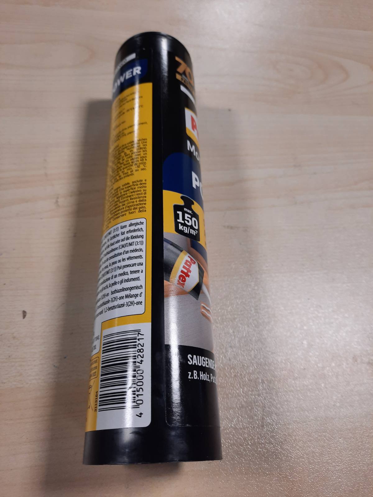 322759 - PATEX POWER MOUNTING, ngjitës ndërtimi me ngjitje të fortë fillestare, për materiale thithëse, për përdorim të brendshëm dhe të jashtëm, 1 x 370g