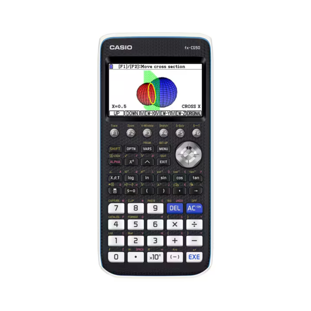 309496 - CASIO FX-CG50 - Kalkulator Grafik, Ekran me Ngjyra me Rezolucion të Lartë (Versioni BE)