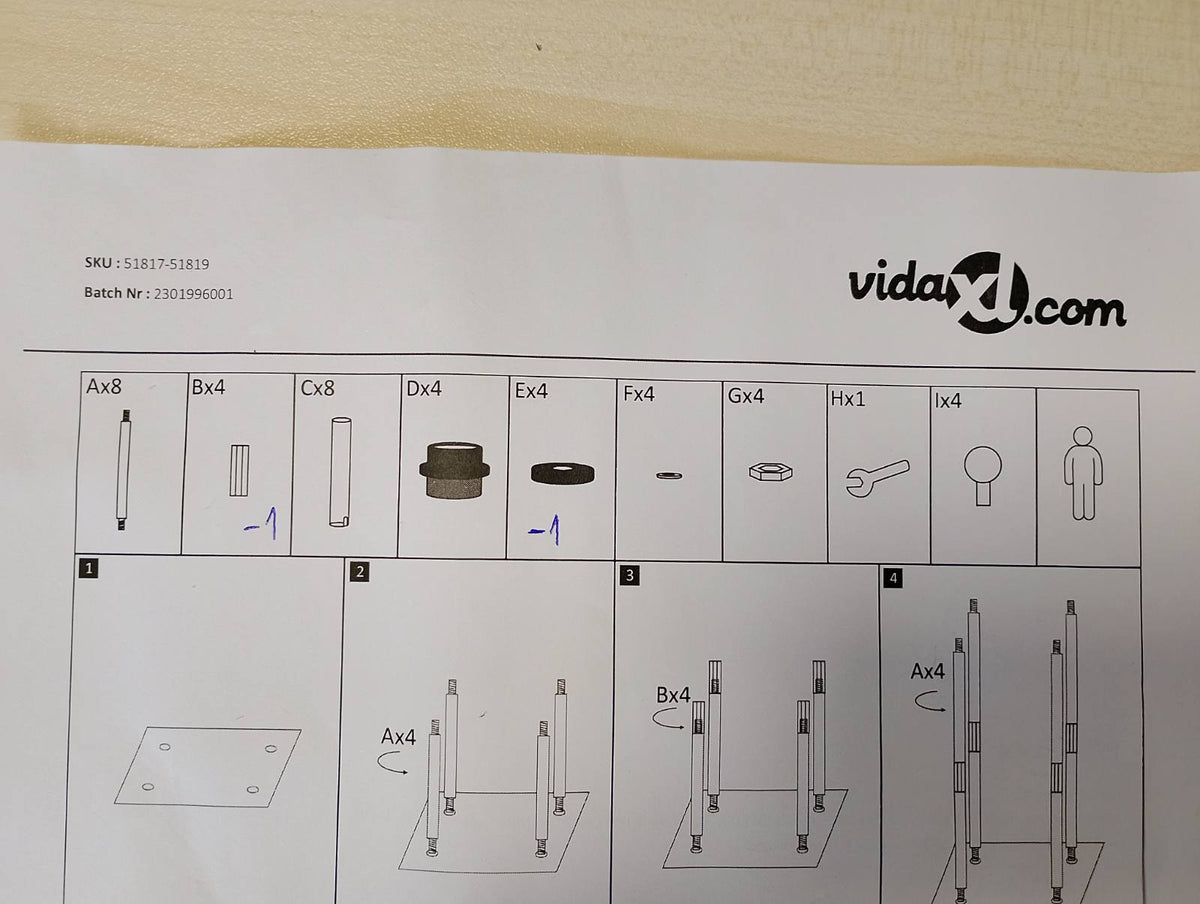 333492 - VidaXL Mbështetëse altoparlantësh 2 copë, xham i zi i temperuar, dizajn me 4 shtylla