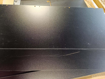 333530 - VidaXL Dollap Lavamani Banjoje i Zi 80x33x60 cm Dru i Inxhinieruar