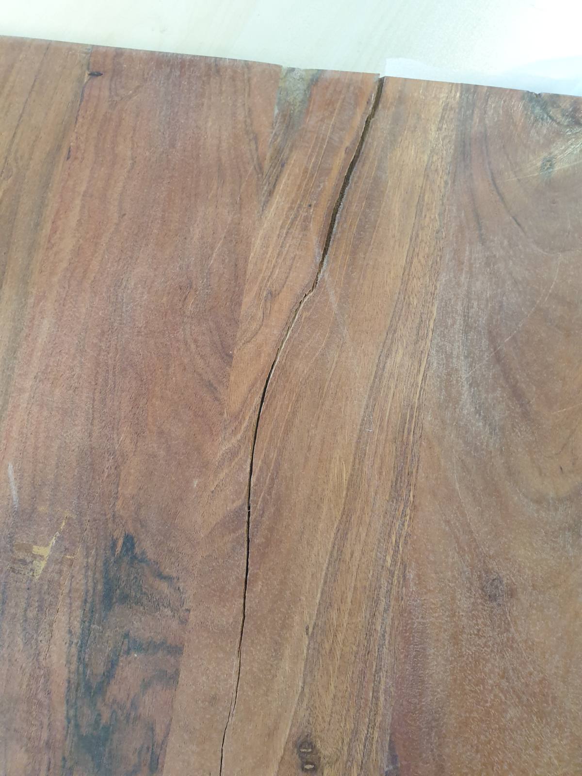 334194 - VIDA XL Sipërfaqe Tavoline Drejtkëndëshe 80x70x3,8 cm Dru Masiv Akacie