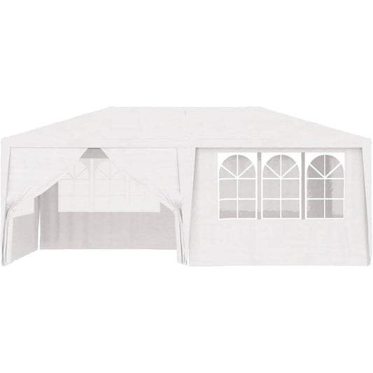 334420 - VIDA XL Tendë Profesionale për Festa me Mure Anësore 4x6 m E Bardhë 90 g/m²