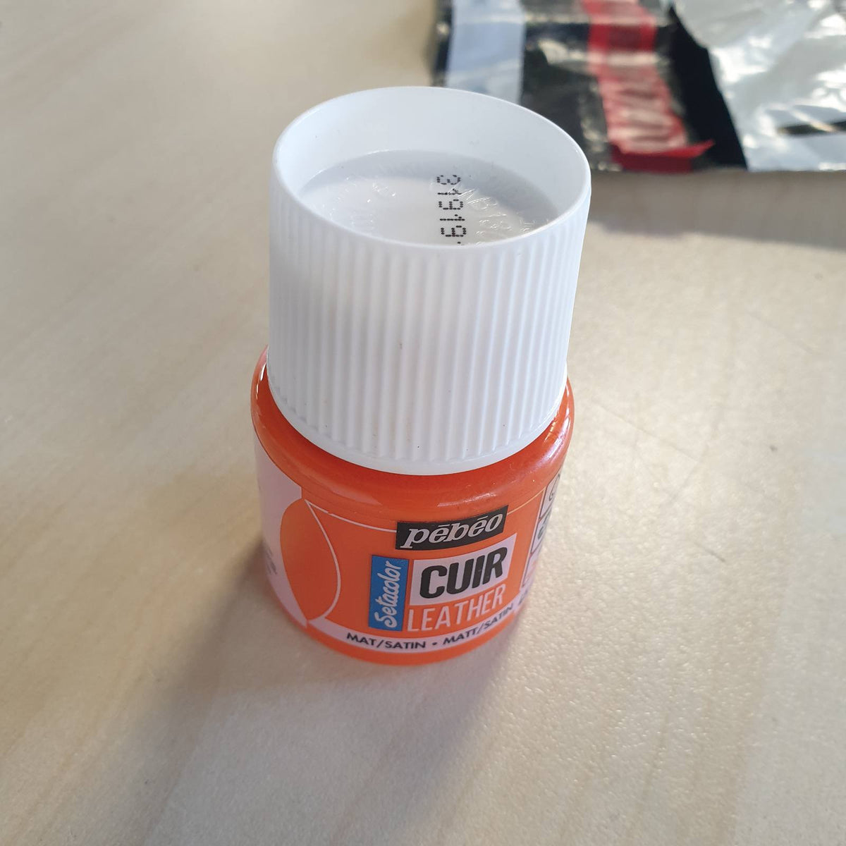 335416 - PÉBÉO - Setacolor Lëkurë - Bojë akrilike për lëkurë dhe lëkurë artificiale - Portokalli - 45 ml.