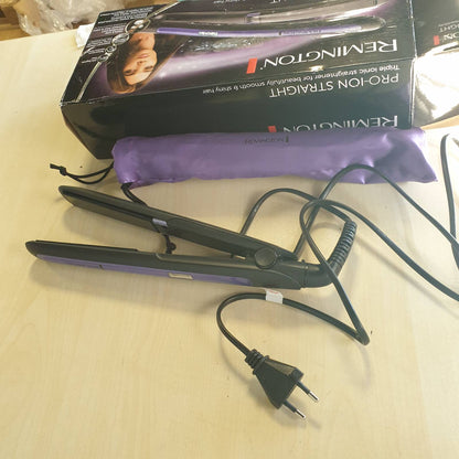 336181 - REMINGTON Drejtues flokësh, Teknologji me tre jon, veshje ultra qeramike, ekran LCD, 150-230°C, funksion për rritjen e nxehtësisë, S7710