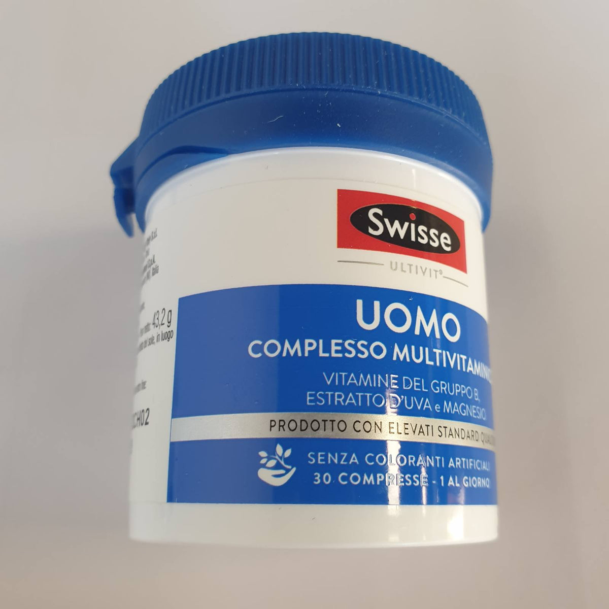 336896 - SWISSE Ultivit - Multivitaminë për Burra me Vitaminë C dhe Zink, 30 Tableta, Shtesa me Magnez, Biotinë dhe Hekur