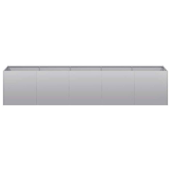 244756 - vidaXL Vazo 200x40x40 cm Çelik i Galvanizuar