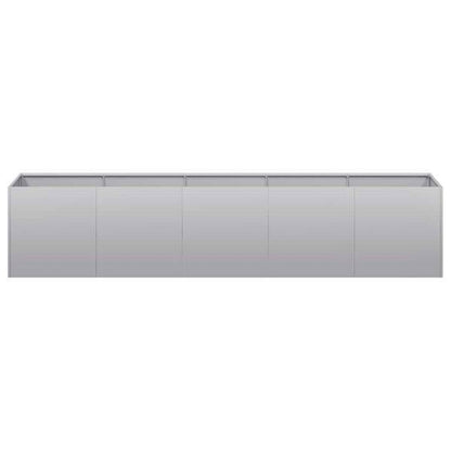 244756 - vidaXL Vazo 200x40x40 cm Çelik i Galvanizuar