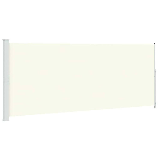 291369 - VidaXL Tendë Anësore e Palosshme për Verandë, Ngjyrë Kremi 200x514 cm