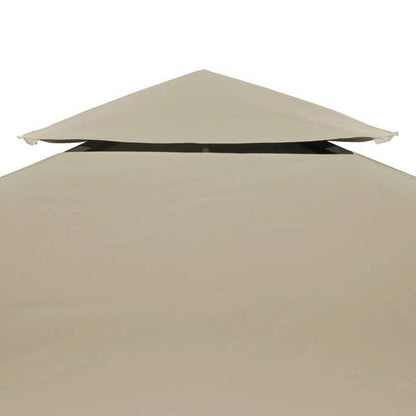 280300 - vidaXL Mbulesë Tende për Gazebo Zëvendësuese 310 g / m² Bezhë 3 x 3 m