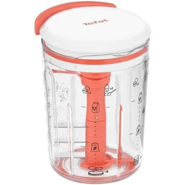 214685 - TEFAL Mikser inteligjent për krepa, 900 ml, Vafla, Krepa, Petulla në 2 minuta, Brumë pa kokrriza, 3 receta të integruara