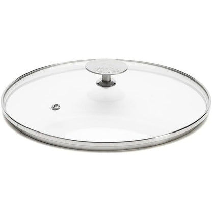 213679 - DE BUYER Kapak qelqi me urë çeliku inox, diametri 28 cm