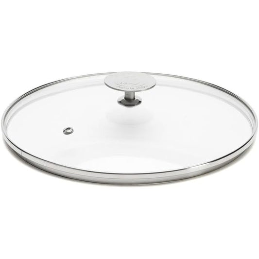 213679 - DE BUYER Kapak qelqi me urë çeliku inox, diametri 28 cm