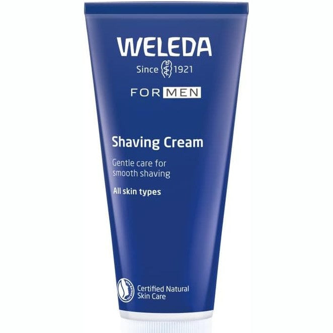 298867 - WELEDA Krem rroje Bio FOR MEN, 75 ml, shkumë rroje natyrale për kujdesin e lëkurës gjatë rrojës së lagësht.