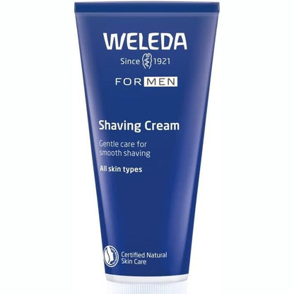 298867 - WELEDA Krem rroje Bio FOR MEN, 75 ml, shkumë rroje natyrale për kujdesin e lëkurës gjatë rrojës së lagësht.