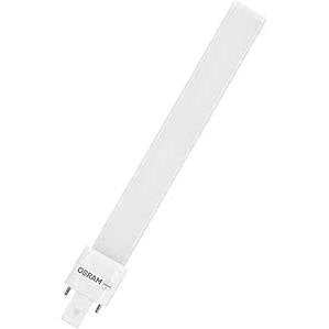 186401 - OSRAM LED-Lampa DULUX 6W 700lm 6500K me Bazë G23, Zëvendësuese e Llambëve Fluoreshente të Kompakte (CVG), Jetëgjatësi Prej Deri në 30,000 Orë Pa Merkur, Zëvendësim i Lehtë, IP20, e Bardhë, Për Dritë Ditore