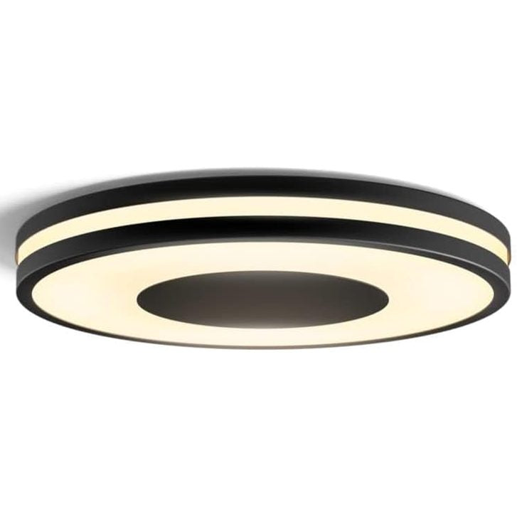 191071 - PHILIPS Hue Dritë Tavani LED, e Bardhë, Amb. Being me Çelës Errësues, e Kontrollueshme nëpërmjet Aplikacionit, e Pajtueshme me Amazon Alexa (Echo, Echo Dot), e Zezë