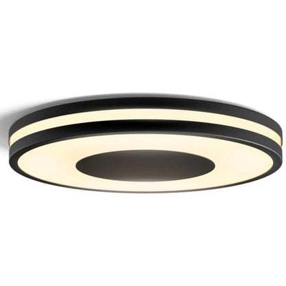 191071 - PHILIPS Hue Dritë Tavani LED, e Bardhë, Amb. Being me Çelës Errësues, e Kontrollueshme nëpërmjet Aplikacionit, e Pajtueshme me Amazon Alexa (Echo, Echo Dot), e Zezë