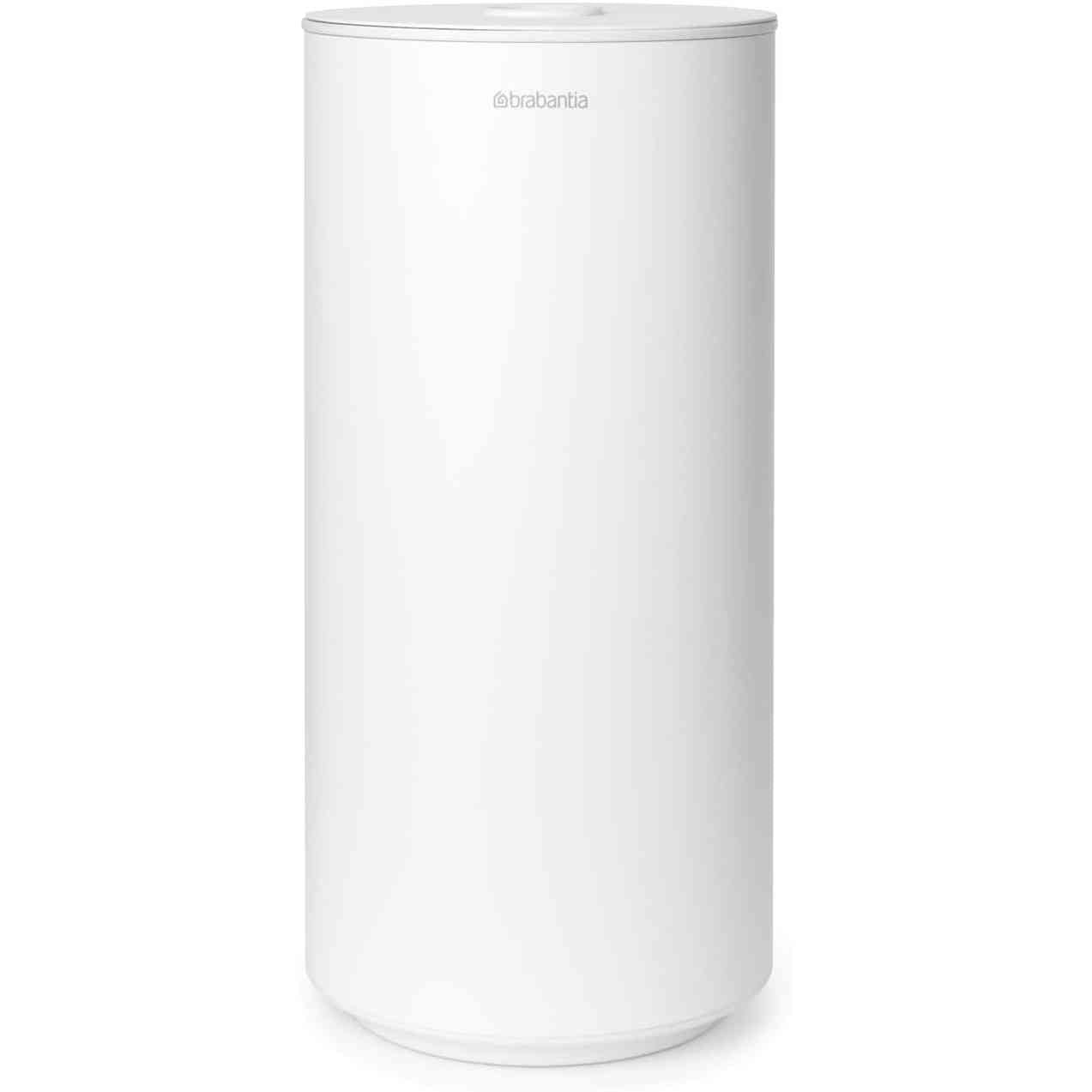221910 - BRABANTIA - Dispensues Letre Higjienike Mindset - Për 2 Rrotulla Zëvendësuese - 30 x 15.1 x 13.7 cm - Rezistent ndaj Korrozionit - E Bardhë e Freskët