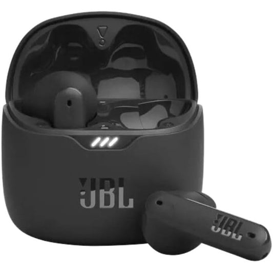 127422 - JBL Kufje Tune Flex TWS True Wireless Bluetooth In-Ear, me Anulim Aktiv të Zhurmës, Bas të Fuqishëm, Rezistencë ndaj Ujit IPX4, Jetëgjatësi e Baterisë 8+24 Orë, Kuti Karikimi, Ngjyra e Zezë