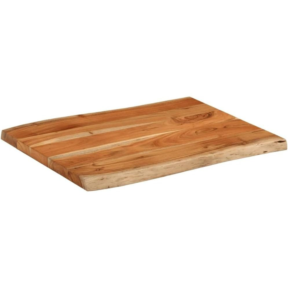265628 - vidaXL Sipërfaqe Tavoline prej Druri të Fortë 90x60x3.8 cm