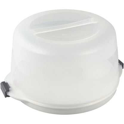 167604 - DR. OETKER - Kutia e Transportit të Tortës me Funksion Ftohjeje, Formë Rrumbullakë, Për Torta deri në Ø 28 cm, Hapësirë për Pako Standarde Akulli, Mban Tortat të Ftohta deri në 3 Orë