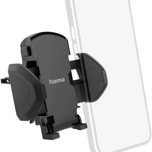 266884 - HAMA Mbajtëse telefoni për makinë Move, për telefona 4.5-9 cm, rrotullueshme 360°, e zezë
