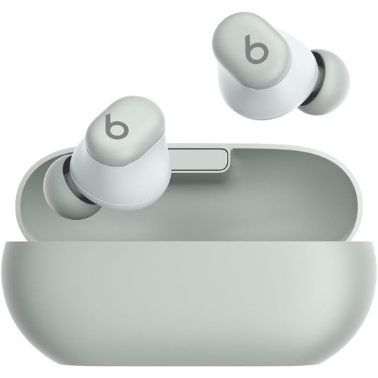 188749 - BEATS Solo Buds - Kufje Bluetooth pa tela, Kapaciteti i Baterisë 18 Orë, Mikrofon i Integruar, I Pajtueshëm me Apple dhe Android, Ngjyra Gri e Stuhishme