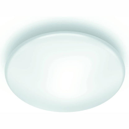 255713 - PHILIPS LIGHTING Shan Llambë Tavani LED 12W, Sensor Lëvizjeje, Dritë e Bardhë e Ftohtë 4000K, e Bardhë