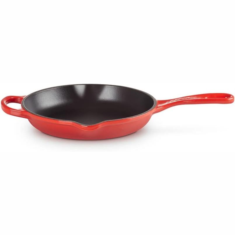 255066 - LE CREUSET Tigan Signature prej gize të emaluar, Ø 20 cm, Pesha 1.51 kg, ngjyrë qershi